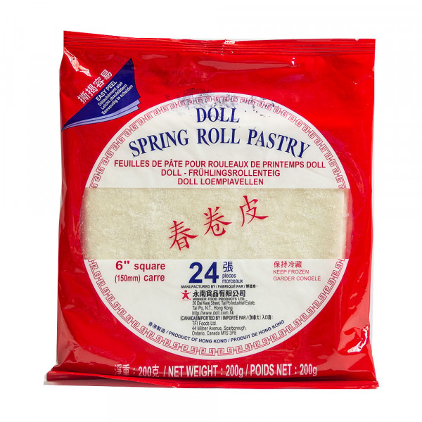 Spring Roll Pastry 6"/8.5"