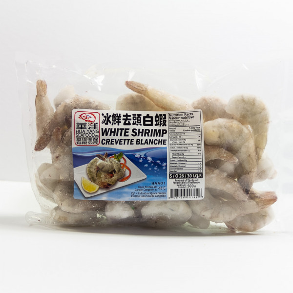 White Shrimps 26/30 - 500 g