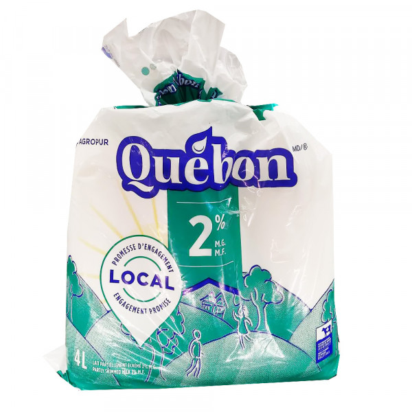 2% Québon Milk - 4 L