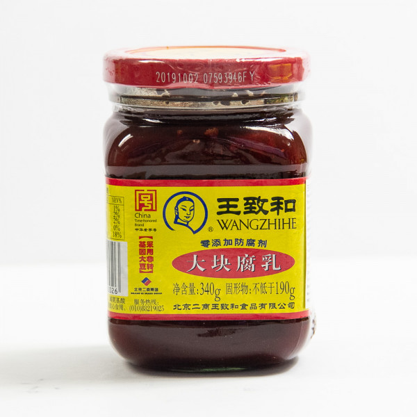 WangZhiHe Preserved Red Bean Curd 340g