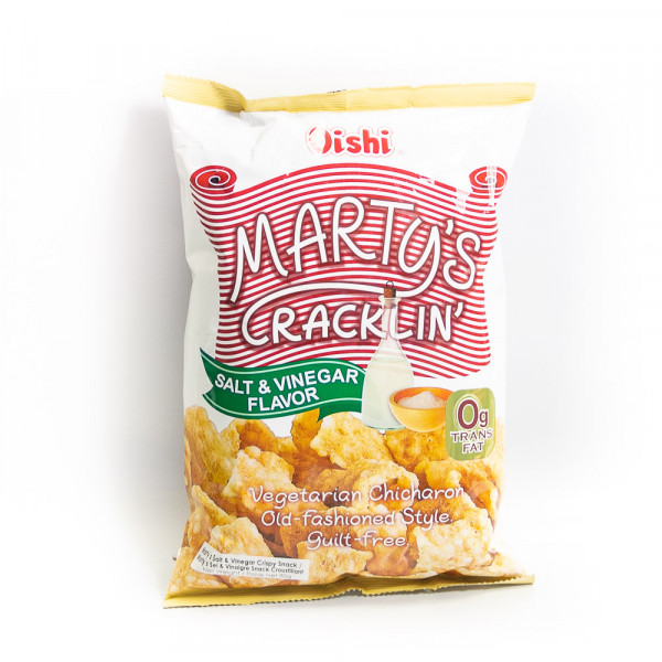 Oishi Marty's Cracklin Salt and Vinegar Flavour - 90 g