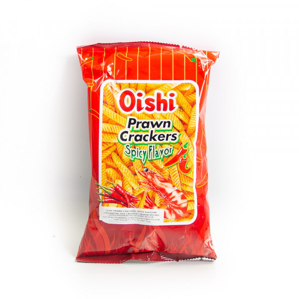 Oishi Prawn Crackers Spicy flavor 60g