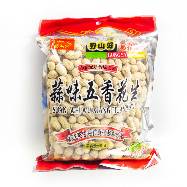 YeShanHao Garlic Flavored Peanuts 454g
