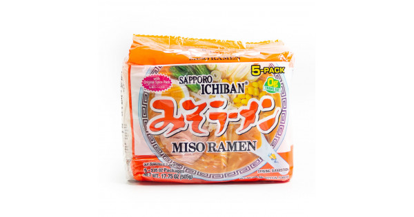 Sapporo Ichiban Miso Ramen Noodles